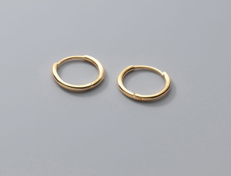 Sterling Silver Hoop Earring