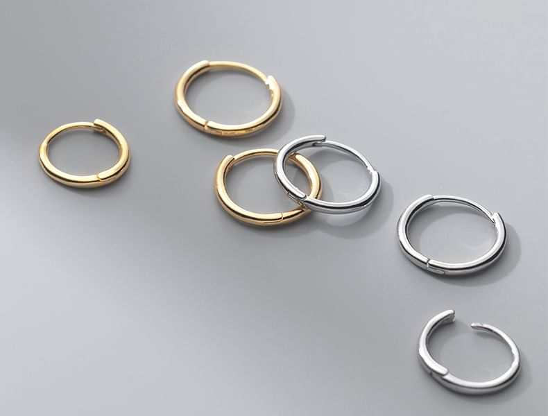 Sterling Silver Hoop Earring