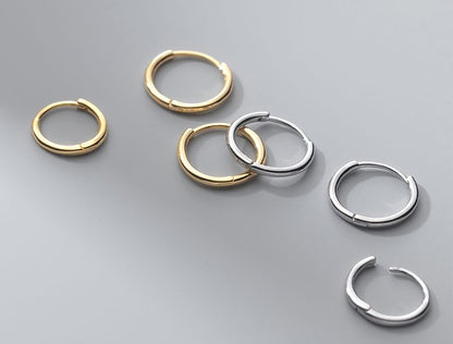 Sterling Silver Hoop Earring