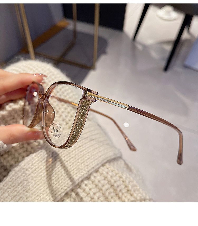 Transparent Resin Eyeglasses