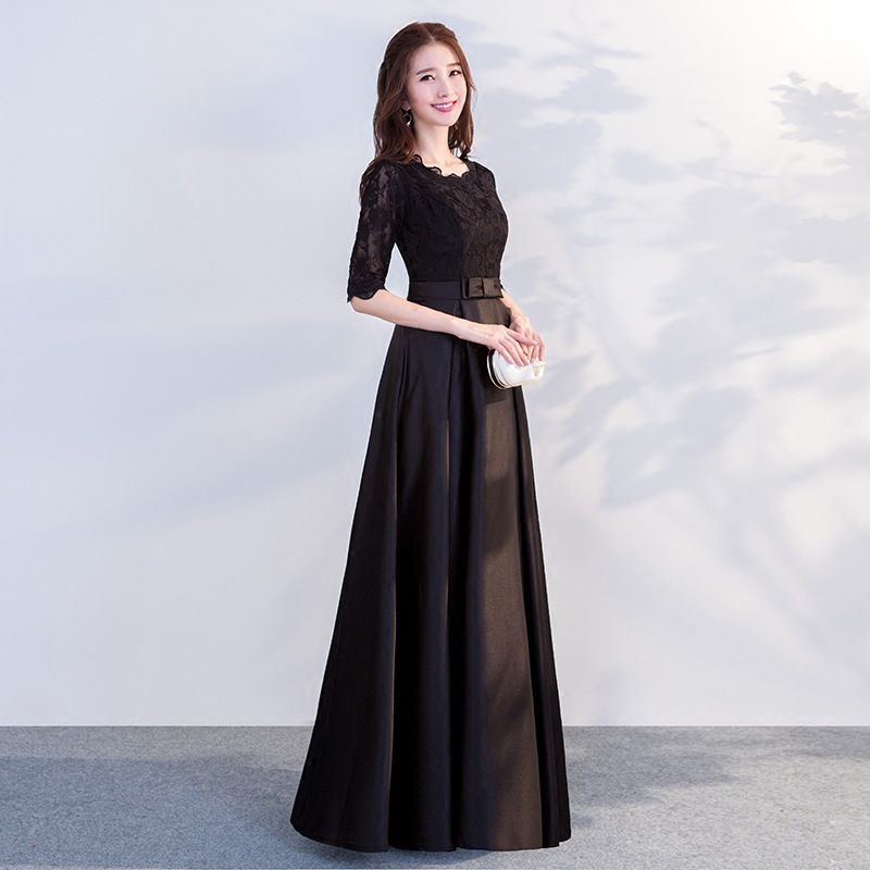 A-Line Designs) Evening (Various Short-Sleeve Gown