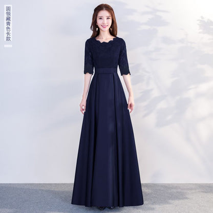 A-Line Designs) Evening (Various Short-Sleeve Gown