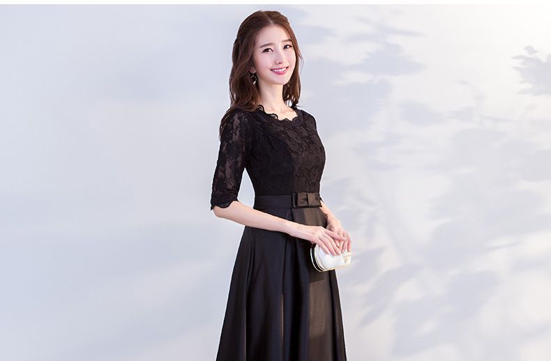 A-Line Designs) Evening (Various Short-Sleeve Gown