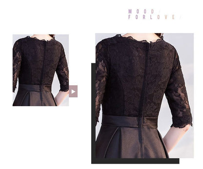 A-Line Designs) Evening (Various Short-Sleeve Gown