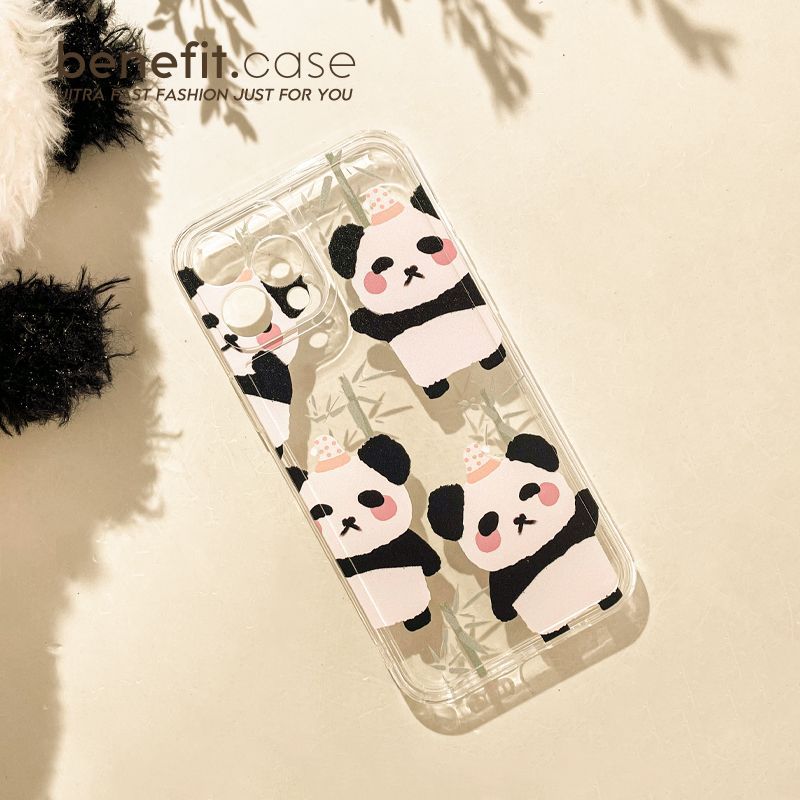 Panda Transparent Phone Case