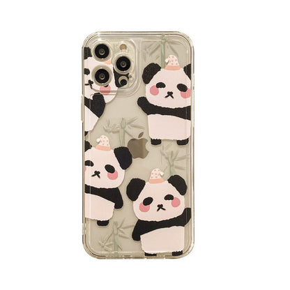 Panda Transparent Phone Case