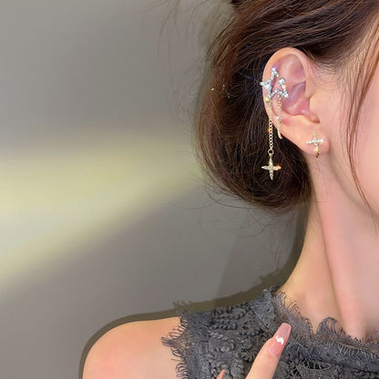 Star Alloy Cuff Earring