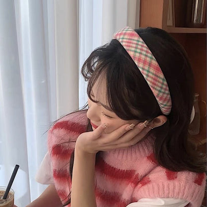 Argyle Fabric Headband