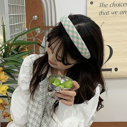 Argyle Fabric Headband