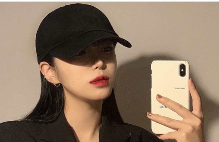 Lettering Baseball Cap