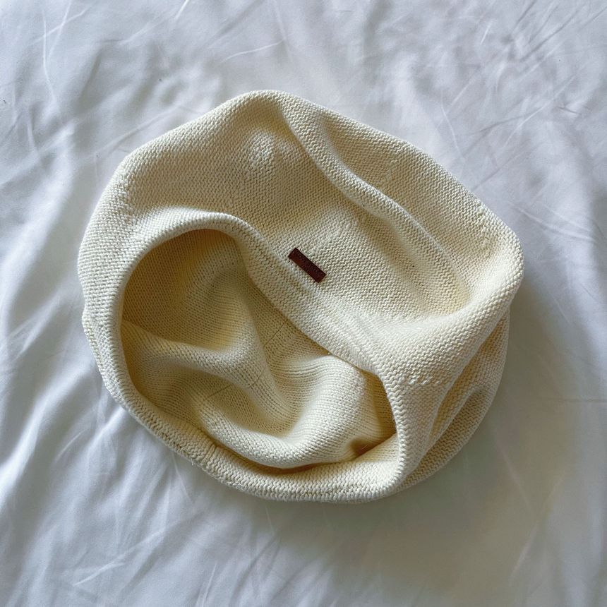 Plain Linen Cotton Beret Hat