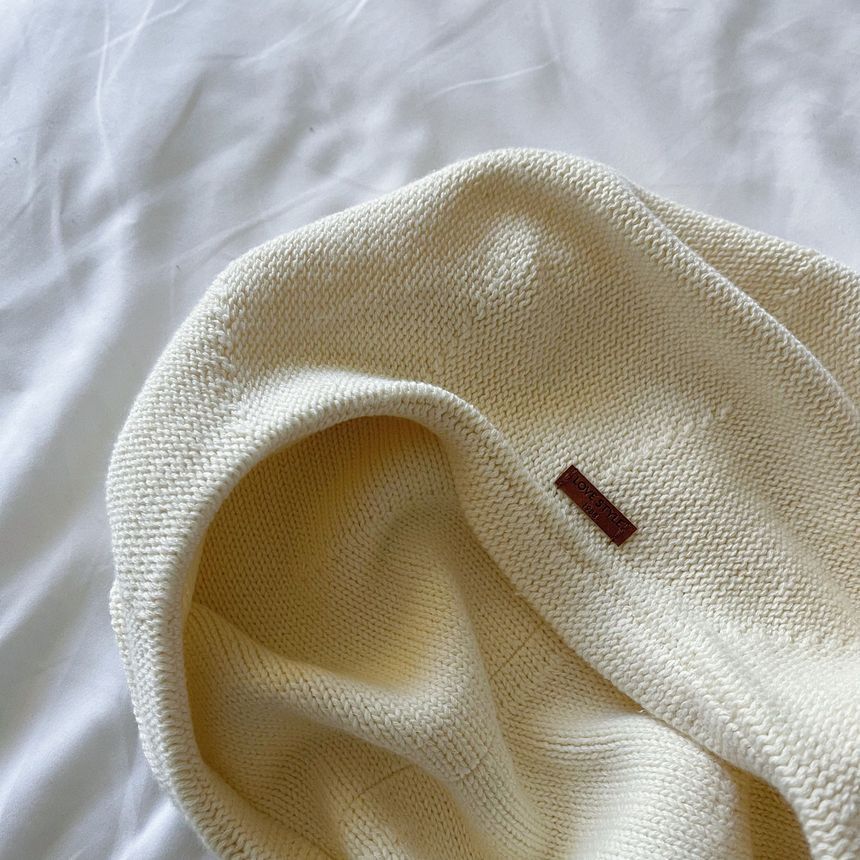 Plain Linen Cotton Beret Hat