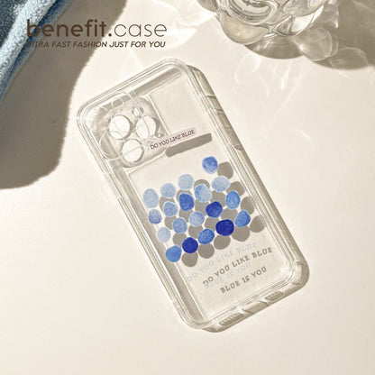 Dotted Transparent Phone Case