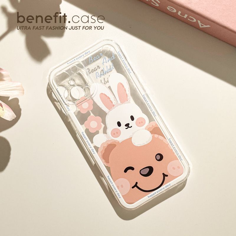 Transparent Animal Case Phone