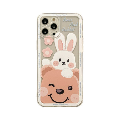 Transparent Animal Case Phone
