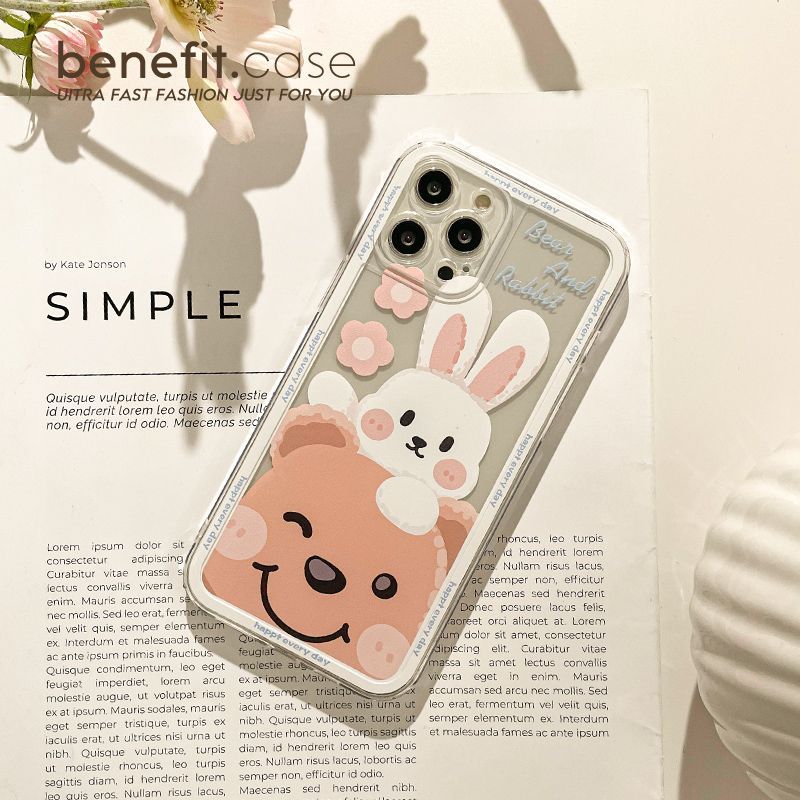 Transparent Animal Case Phone