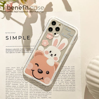 Transparent Animal Case Phone