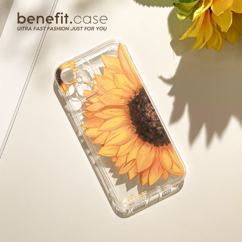 Sunflower Transparent Phone Case