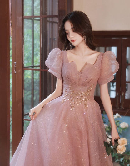 Panel Evening Gown A-Line Sheer