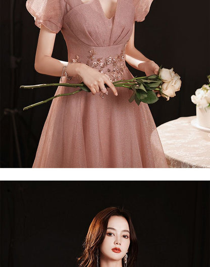 Panel Evening Gown A-Line Sheer