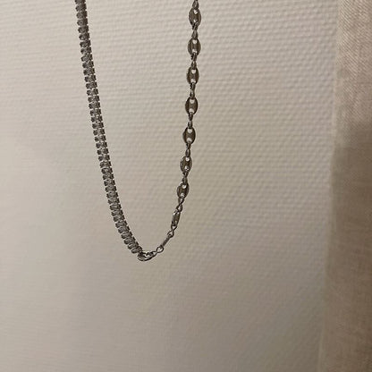 Alloy Choker Rhinestone