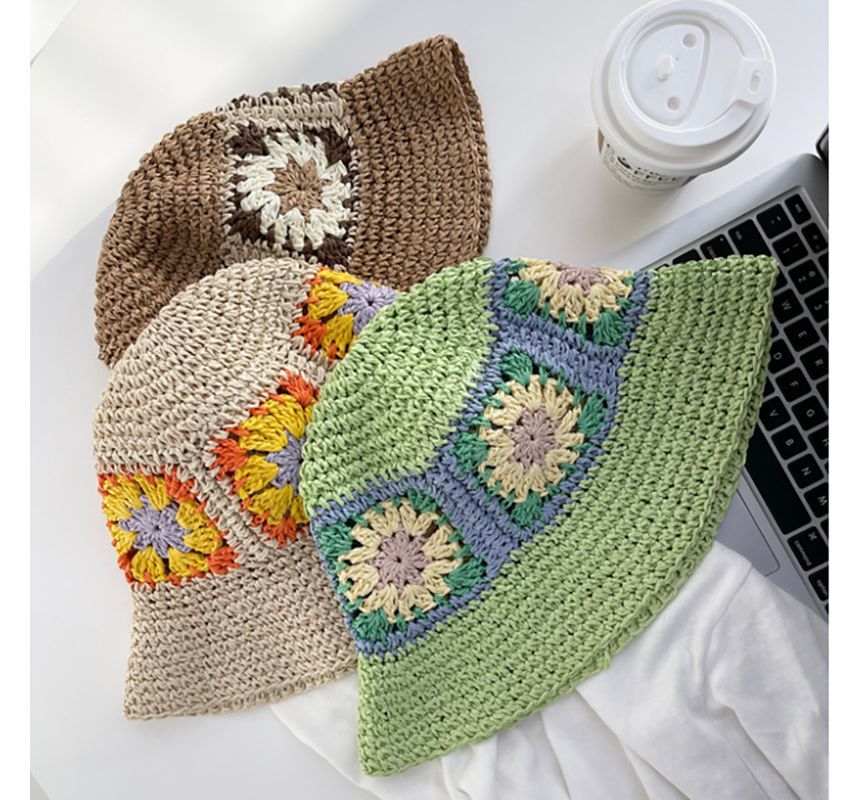 Woven Bucket Hat