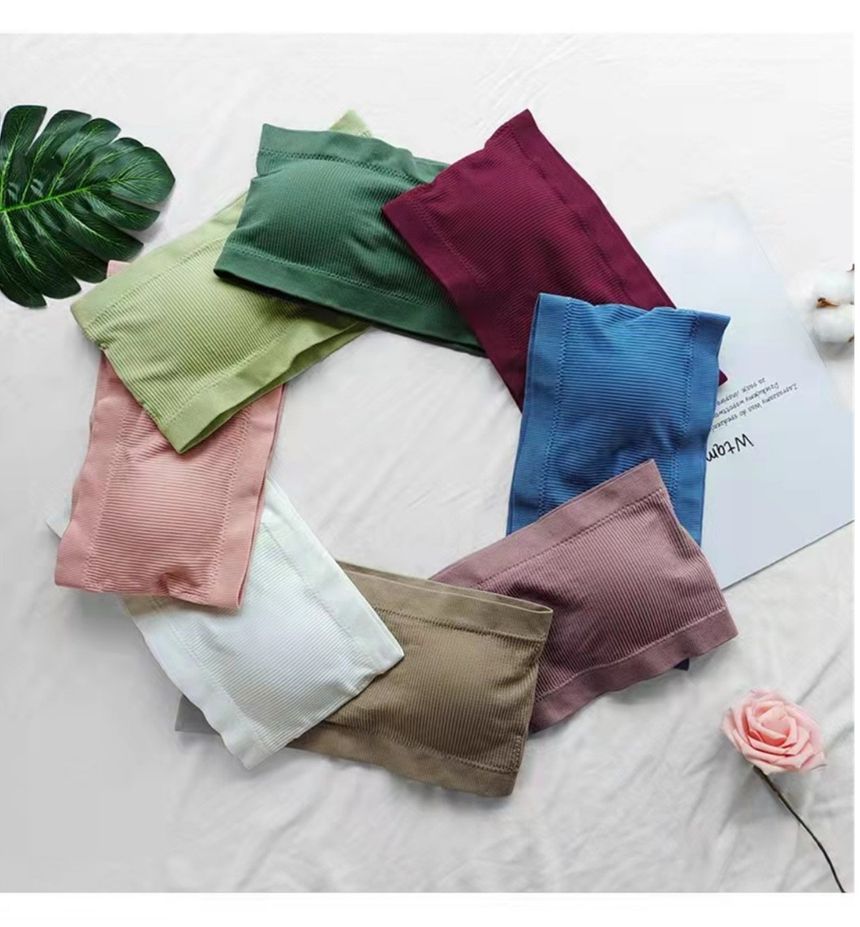 Plain Cropped Tube Top