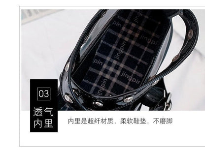 Mary Jane Schuhe mit Plateausohle