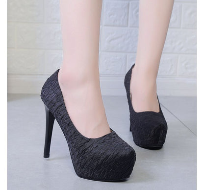 Stiletto Heel Platform Pumps