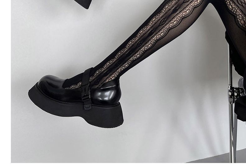 Lace Trim Sheer Tights