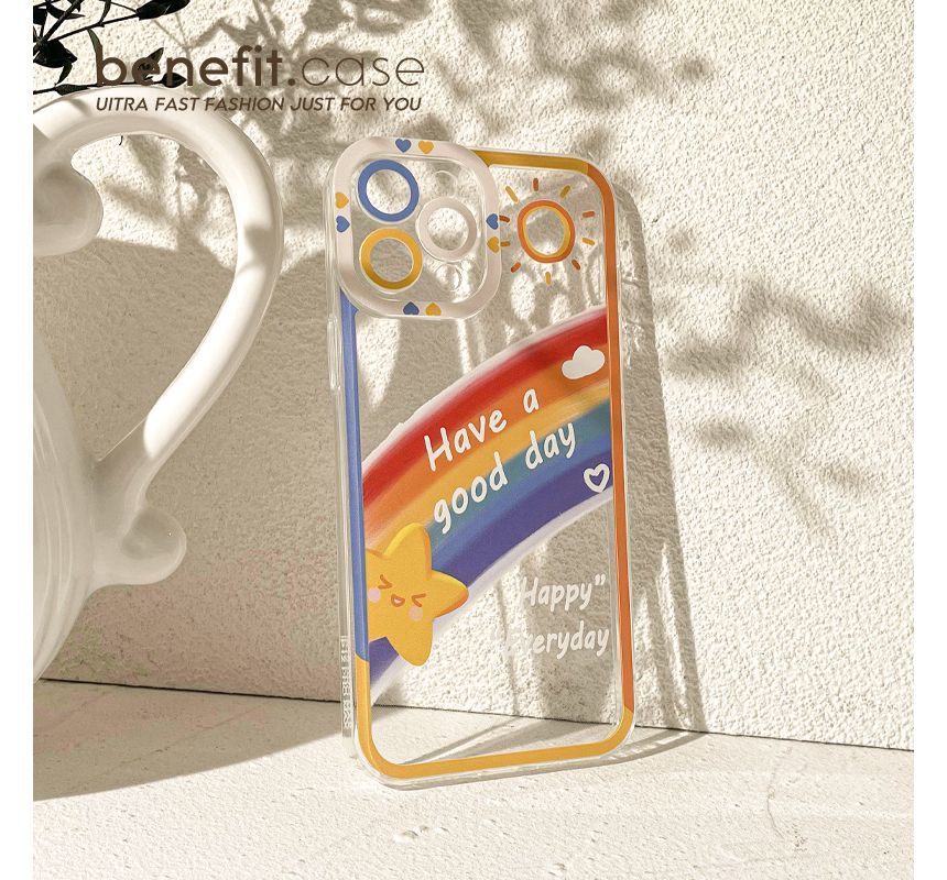 Rainbow Transparent Phone Case