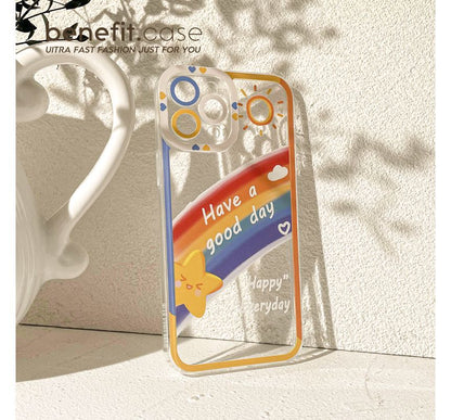 Rainbow Transparent Phone Case