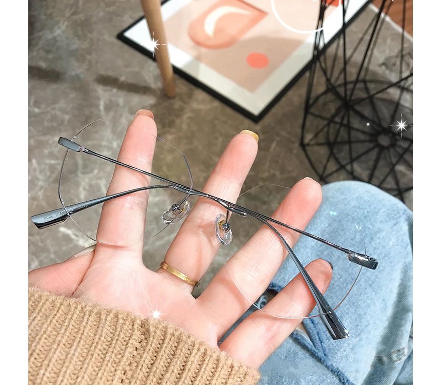 Rimless Blue Light Filtering Glasses