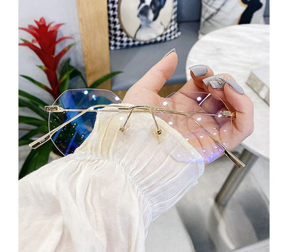 Rimless Blue Light Filtering Glasses