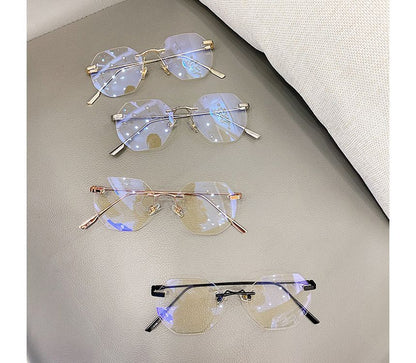 Rimless Blue Light Filtering Glasses