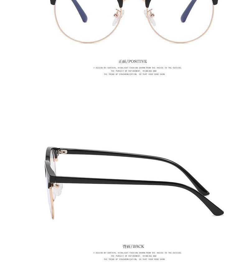 Round Blue Light Filtering Glasses