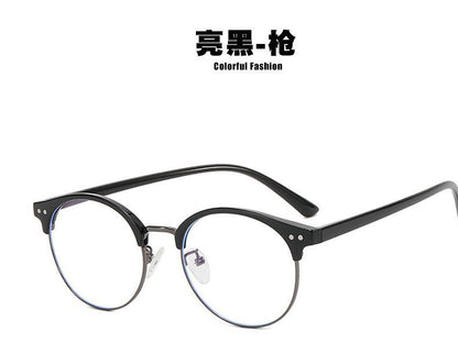 Round Blue Light Filtering Glasses
