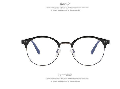 Round Blue Light Filtering Glasses