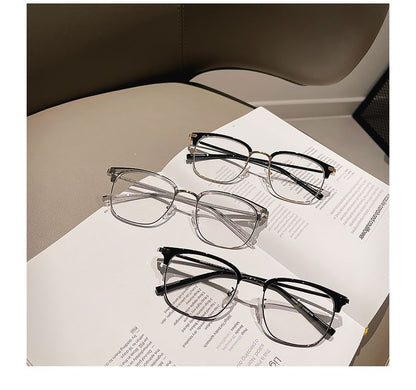 Half Frame Blue Light Blocking Eyeglasses