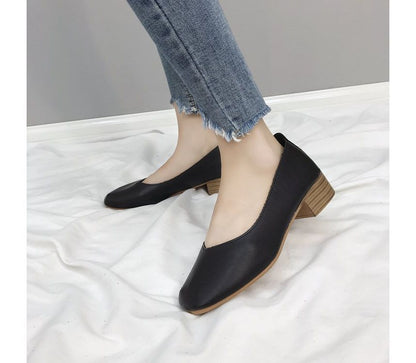 Chunky-Heel Pumps