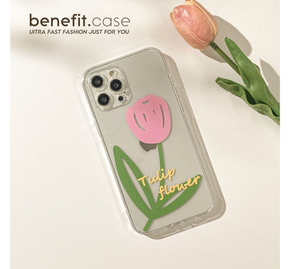 Tulip Transparent Phone Case