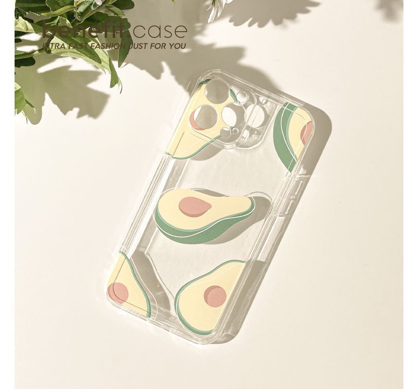 Avocado Transparent Phone Case