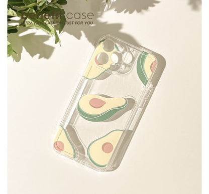 Avocado Transparent Phone Case