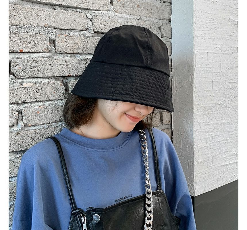 Plain Bucket Hat
