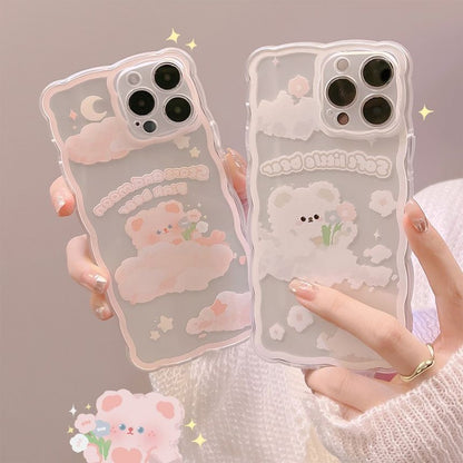 Bear Flower Phone Case