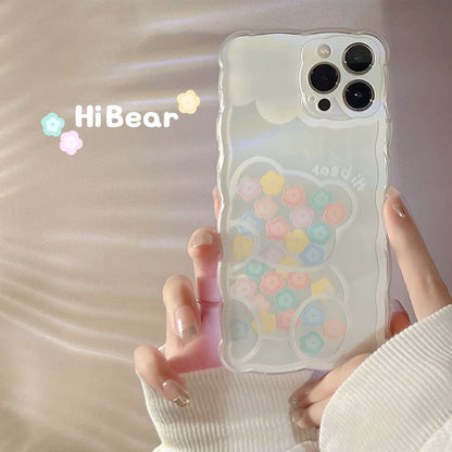 Bear Flower Phone Case