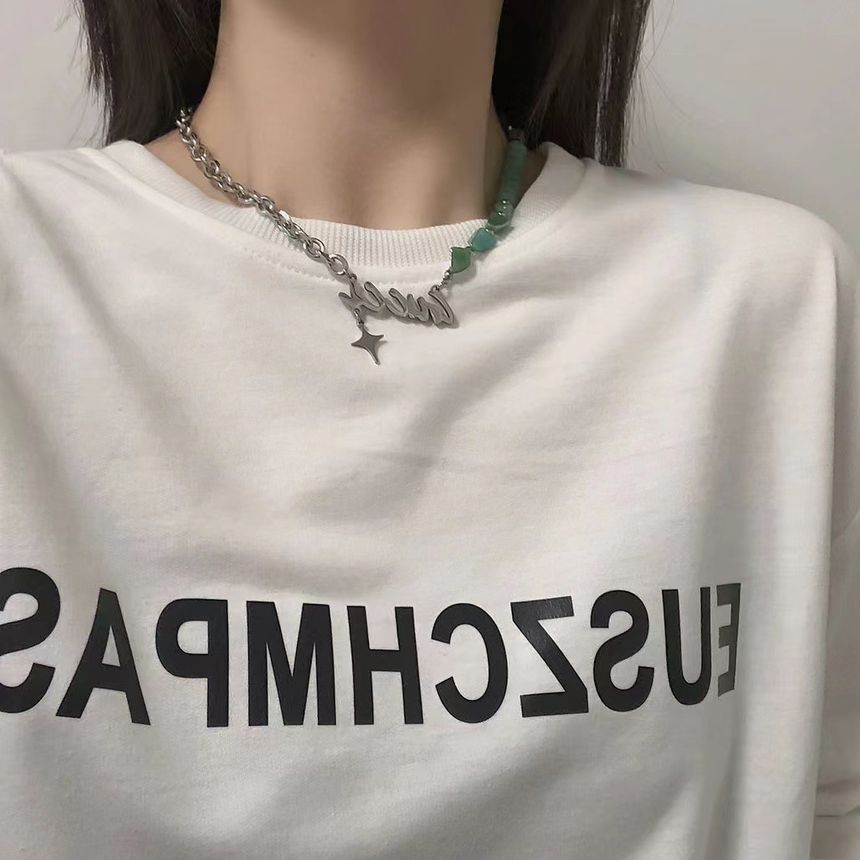 Beaded Chain Necklace