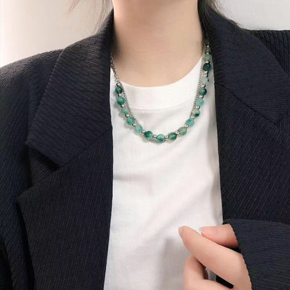 Beaded Chain Necklace