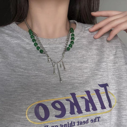 Beaded Chain Necklace