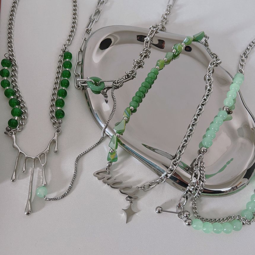 Beaded Chain Necklace